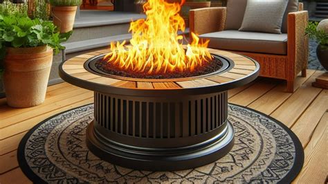 Can I Put A Propane Fire Pit On My Deck Safety Tips For Wood And