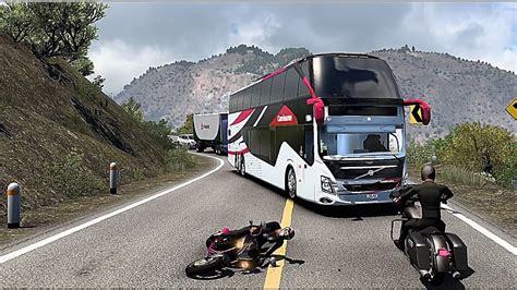 Bus Volvo 9800 Dos Pisos Chihuahua Caminante American Truck Simulator