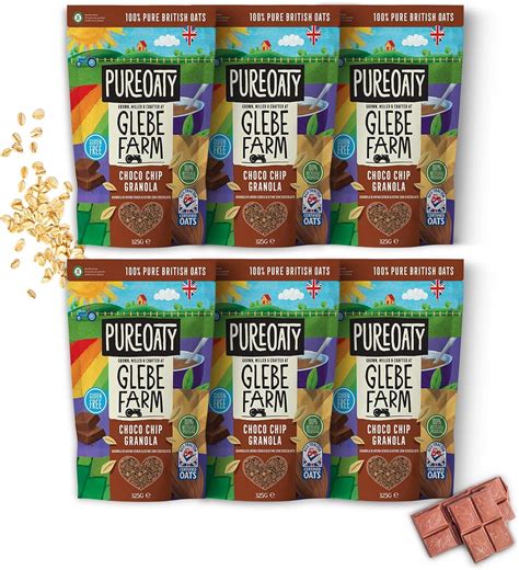 Glebe Farm Gluten Free Pureoaty Chocolate Oat Granola Pk Healthy