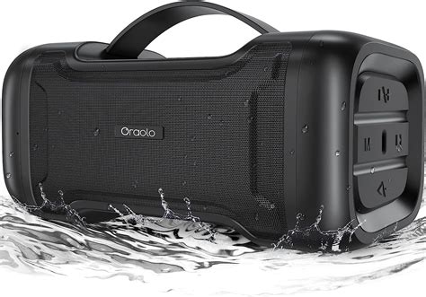 Oraolo Bluetooth Speaker With Deep Bass Basser Portable Speakers