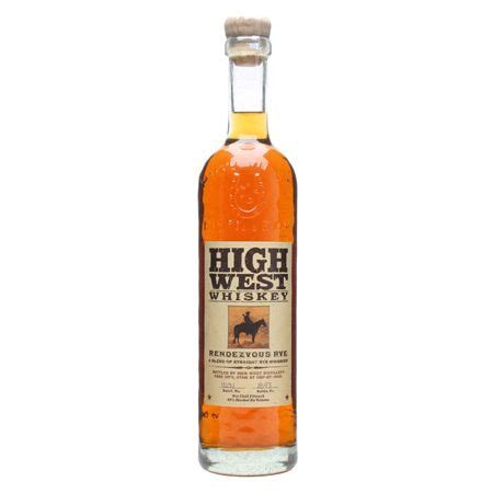 HIGH WEST WHISKEY RENDEZVOUS RYE 750mL