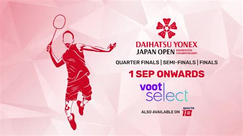 Watch Daihatsu Yonex Japan Open Video Online(HD) On JioCinema