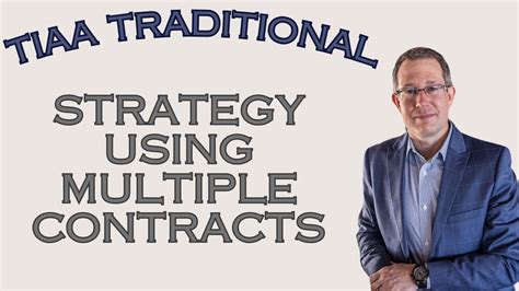 Tiaa Traditional Annuity Strategy Leverage Multiple Contracts For