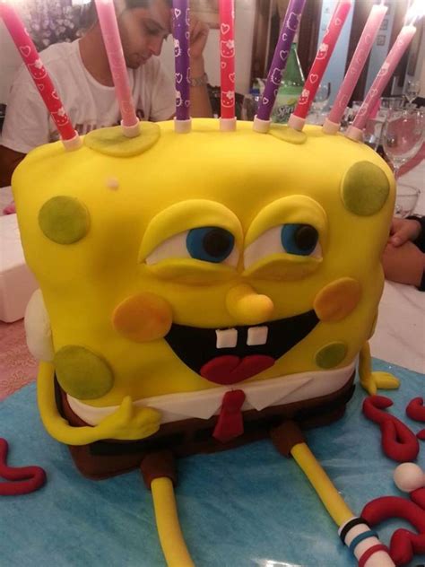 Spongebob Cake - CakeCentral.com