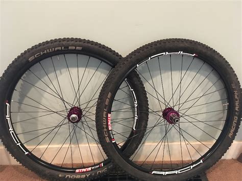 2017 Chris King Stan S Arch Wheelset PURPLE For Sale