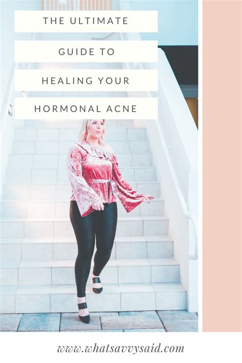 5 Must Know Things About Healing Hormonal Acne Naturally What Savvy