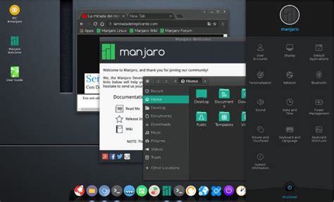 Disponibles Las Versiones Comunitarias De Manjaro 16 06 La Mirada Del