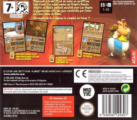 Astérix Obélix XXL 2 Mission Wifix cover or packaging material