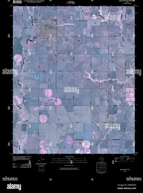 Map of wellington texas hi-res stock photography and images - Alamy