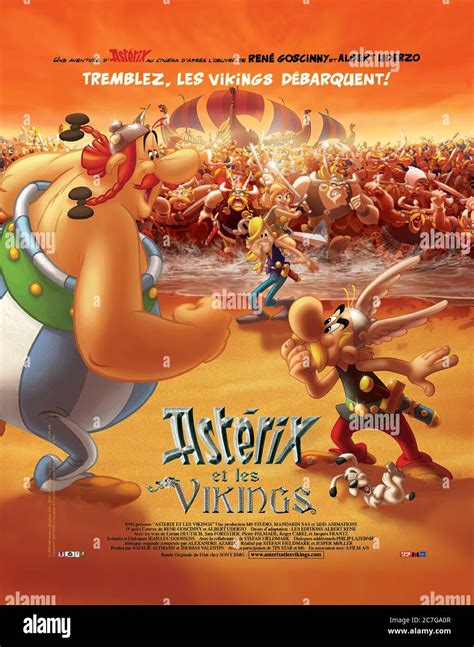 Astérix Et Les Vikings - Movie Poster Stock Photo - Alamy