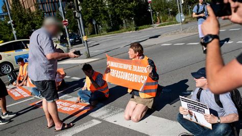 Ich Bin Ein Anti Klima Kleber Autofahrer Verpasst Aktivisten In