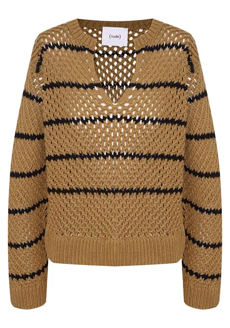 Джемпер Nude 1101075 цвет хаки купить в интернет магазине online fashion ru