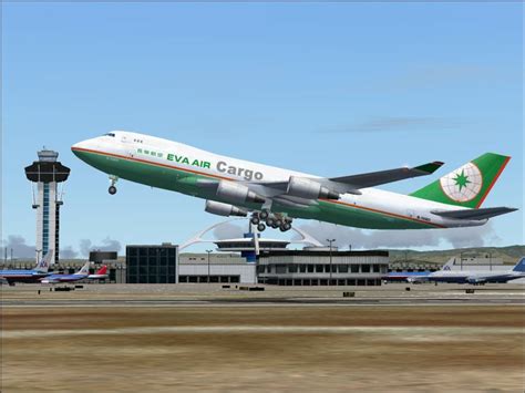 Eva Air Boeing 747 45efscd For Fs2004