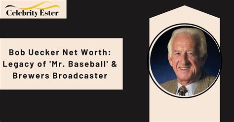 Bob Uecker Net Worth: Legacy of Mr. Baseball & Brewers Broadcaster