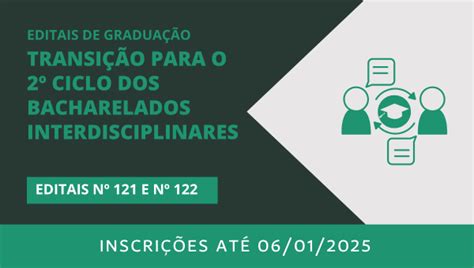 Edital nº 122 2024 Transição para o 2º Ciclo Campus Poços de Caldas