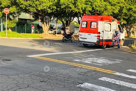 Motociclista Fica Ferida Em Colis O Na Maestro Xixirri Em Limeira