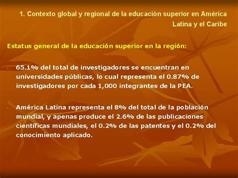 Tendencias De La Educacin Superior En Amrica Latina