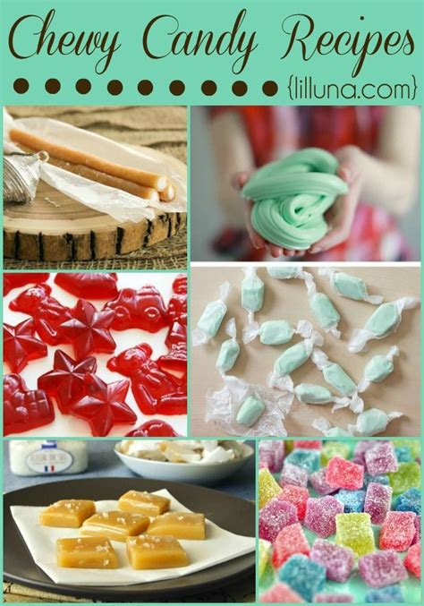 Chewy Candy RECIPES | Candy recipes, Chewy candy, Homemade sweets