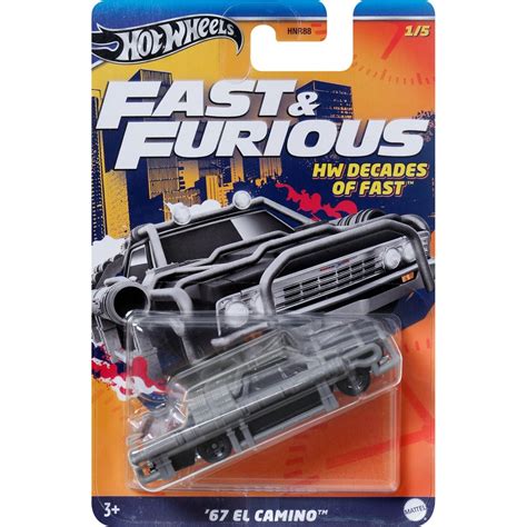 Mattel Hot Wheels Fast And Furious 67 El Camino HNR88 HRW41 Toys Shop Gr