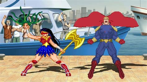 WONDER WOMAN Vs HOMELANDER Highest Level Awesome Fight YouTube