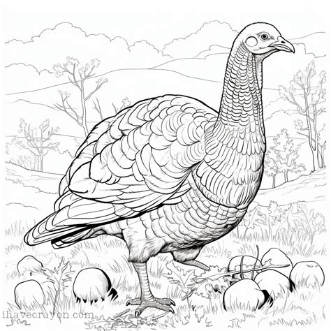 Turkey Coloring Pages Gobble Up Some Fun