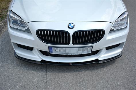 Front Splitter For Bmw Gran Coup Mpack Gloss Black Our Offer Bmw