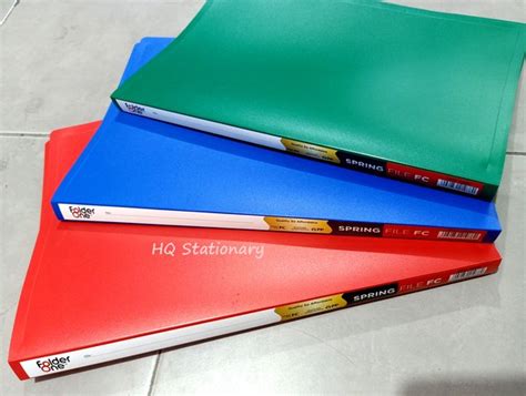 Jual Map Spring File Ukuran Folio F4 Merk Folder One Di Lapak Hq