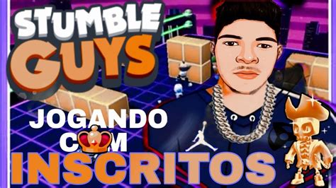 9 LIVE STUMBLE GUYS AO VIVO BLOCK DASH JOGANDO INSCRITOS