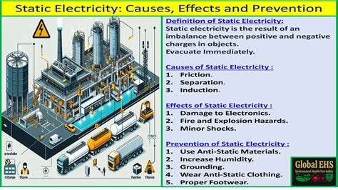 Static Electricity: Causes, Effects and Prevention - Global EHS