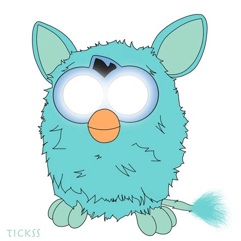 Daily October Draw Day 27 Furby By Tickss On Deviantart