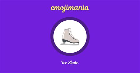 ⛸ Ice Skate emoji Copy & Paste - Emojimania