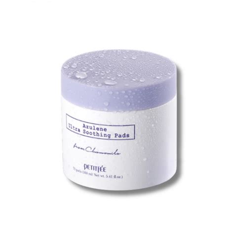 Ультра зволожуючі пади PETITFEE Azulene Ultra Soothing Pads 70шт