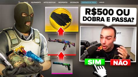 Você quer R 500 na sua conta ou DOBRA e passa para o próximo PROFIT