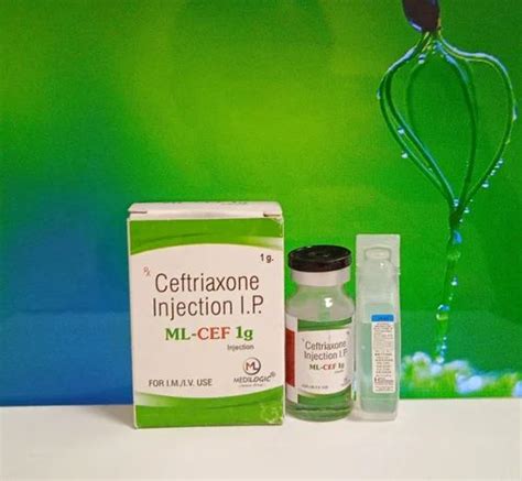 Pharmaceutical Injection Ceftriaxone Injection Ip 1gm Manufacturer From Panchkula