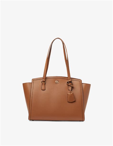 Acquista Michael Michael Kors Borsa Shopper L Chantal Marrone Su