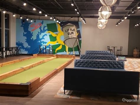 Indoor Bocce Ball Court in Little Elm | Rent this location on Giggster