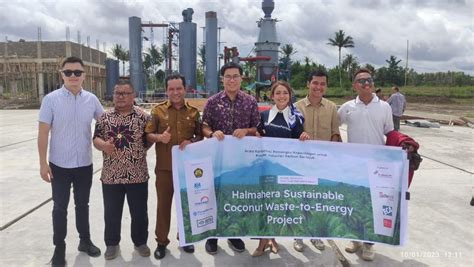 Kembangkan Pengolahan Kelapa Bebas Limbah Di Halbar PT Dewacoco