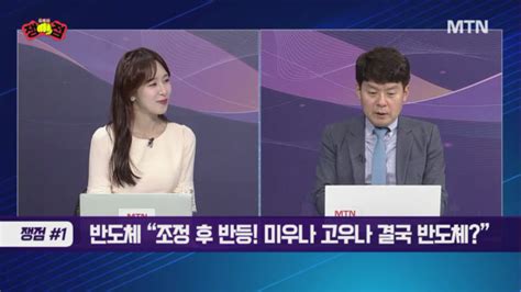 오후의 쟁점 부활의 3분기 반도체 회복의 3분기 항공