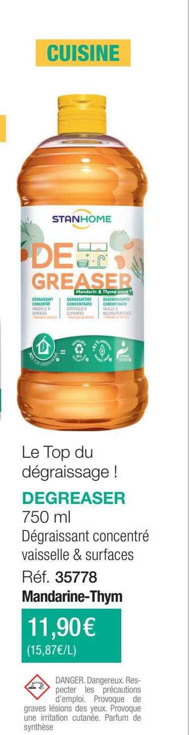 Promo Degreaser Chez Stanhome Icatalogue Fr