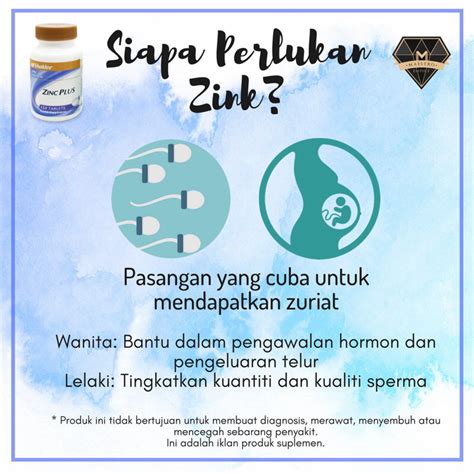 Siapa Perlukan Zinc Eina Md Ali Pengedar Shaklee Kedai Nutrisi