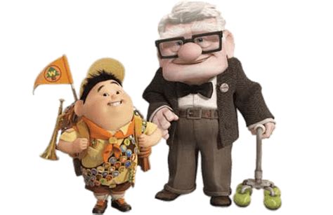 Carl and Russell Smiling transparent PNG - StickPNG