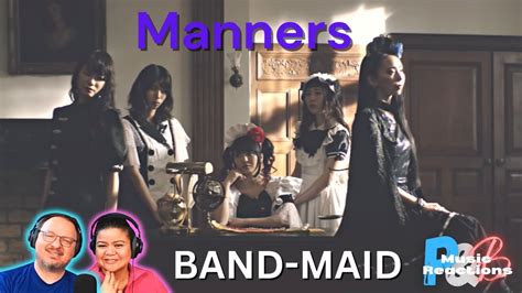 Band Maid Manners Official Music Video Couple Reaction Youtube