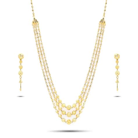 K Gold Necklace And Earring Sets Queen Of Hearts Jewelry