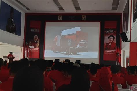 Pdip Luncurkan Mobil Bioskop Demi Sosialisasikan Pilar Kebangsaan