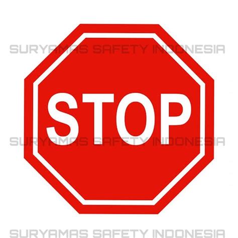 Jual Rambu Stop Cm Segi Rambu Lalu Lintas Jakarta Barat