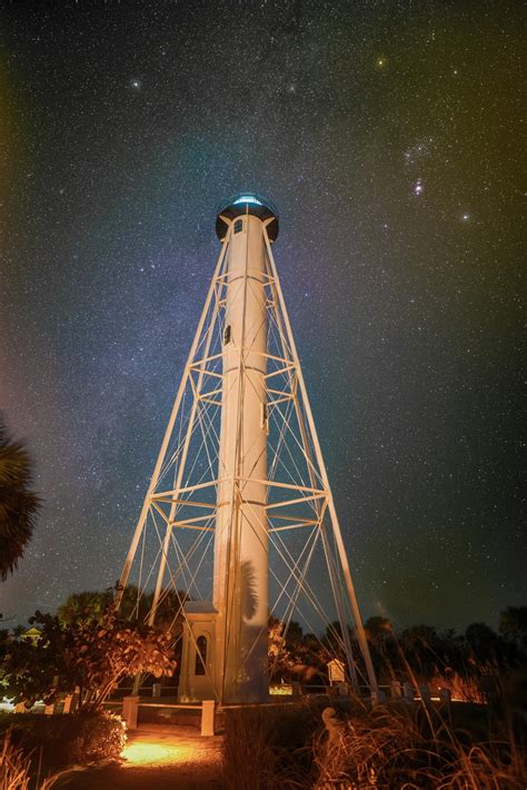 The Gasparilla Island Lighthouse and Orion - Astro Photography By Matt ...