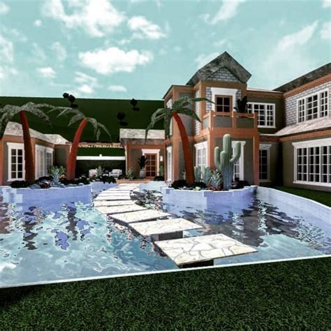 Bloxburg summer house in 2023 | Summer house, House, Home building design