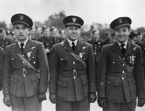 A Photographic Album Of Polish Pilots Who Flew In The Battle Of Britain