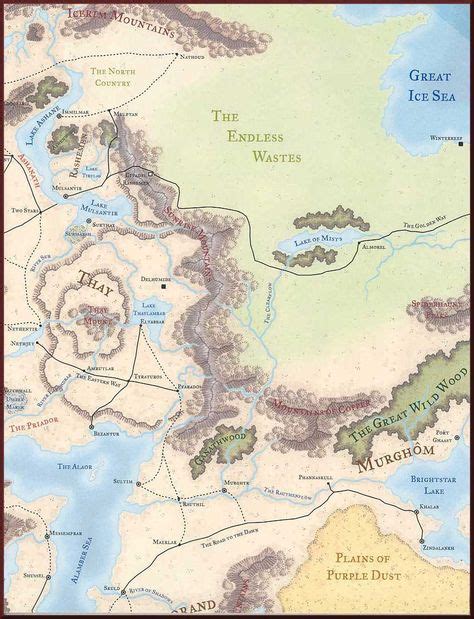 Complete Map Of Faerun