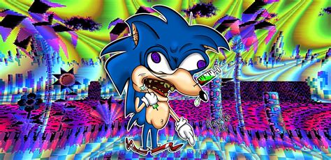 Sonic Insano Drogado Mas Um Cara Daora No Photoshop Sonic The